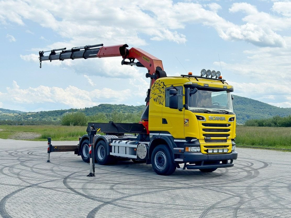 Scania R620 * Sattelzugmaschine + PK 42002-SHD+FUNK/6x4 - Truk derek: gambar 2 Scania R620 * Sattelzugmaschine + PK 42002-SHD+FUNK/6x4 - Truk derek: gambar 2