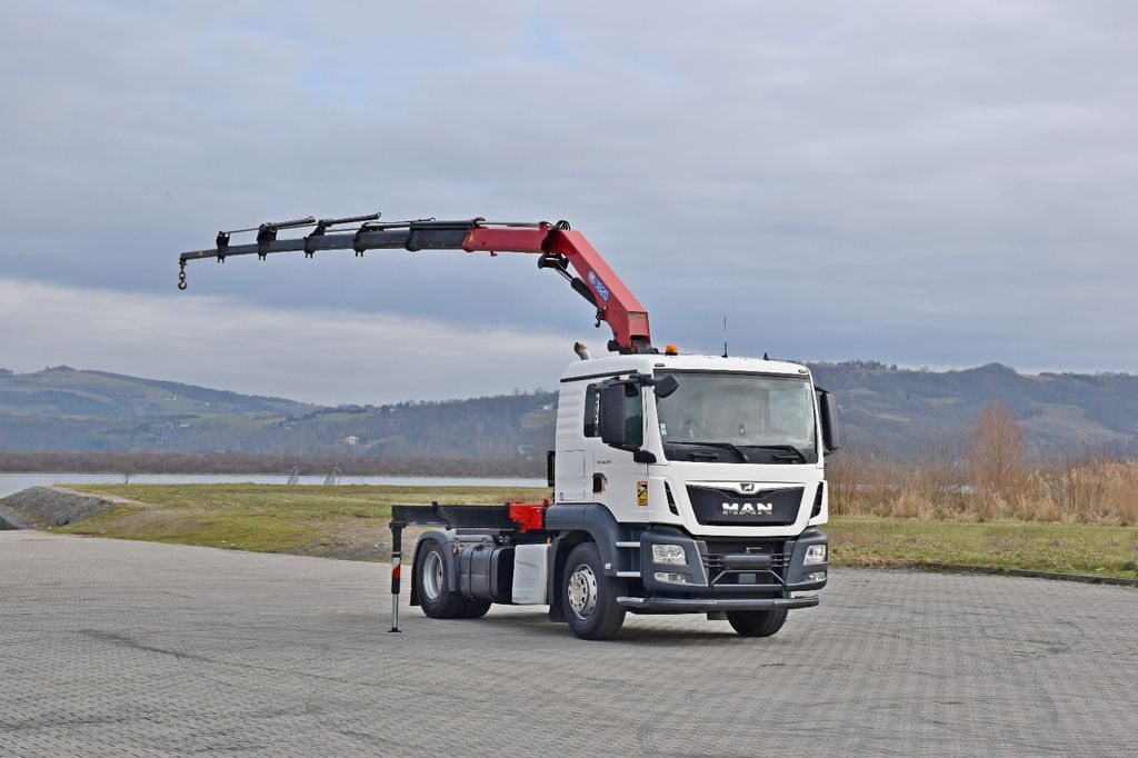 MAN TGS 18.500 Sattelzugmaschine + KRAN/FUNK MAN TGS 18.500 Sattelzugmaschine + KRAN/FUNK - Tractor head: gambar 2 MAN TGS 18.500 Sattelzugmaschine + KRAN/FUNK MAN TGS 18.500 Sattelzugmaschine + KRAN/FUNK - Tractor head: gambar 2