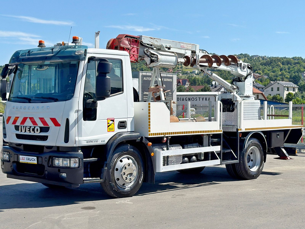Iveco Eurocargo 120E22 * Bohrgerät auf LKW + FUNK *TOP - Truk, Truk derek: gambar 4 Iveco Eurocargo 120E22 * Bohrgerät auf LKW + FUNK *TOP - Truk, Truk derek: gambar 4