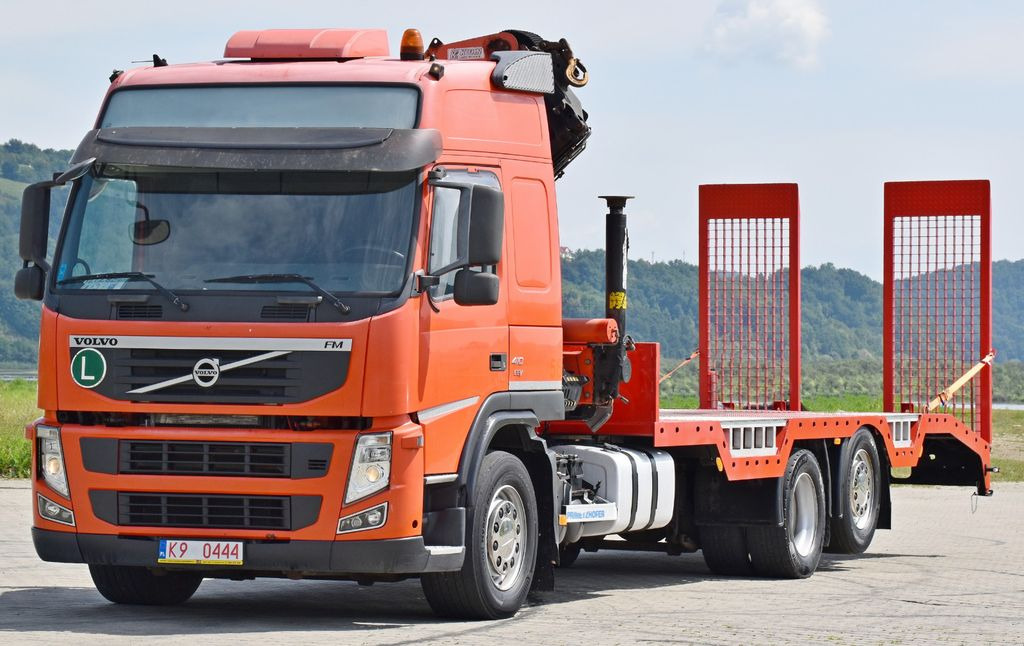 Volvo FM 410 * PK 26002 - EH D / FUNK* TOPZUSTAND - Truk derek, Truk pengangkut mobil: gambar 4 Volvo FM 410 * PK 26002 - EH D / FUNK* TOPZUSTAND - Truk derek, Truk pengangkut mobil: gambar 4