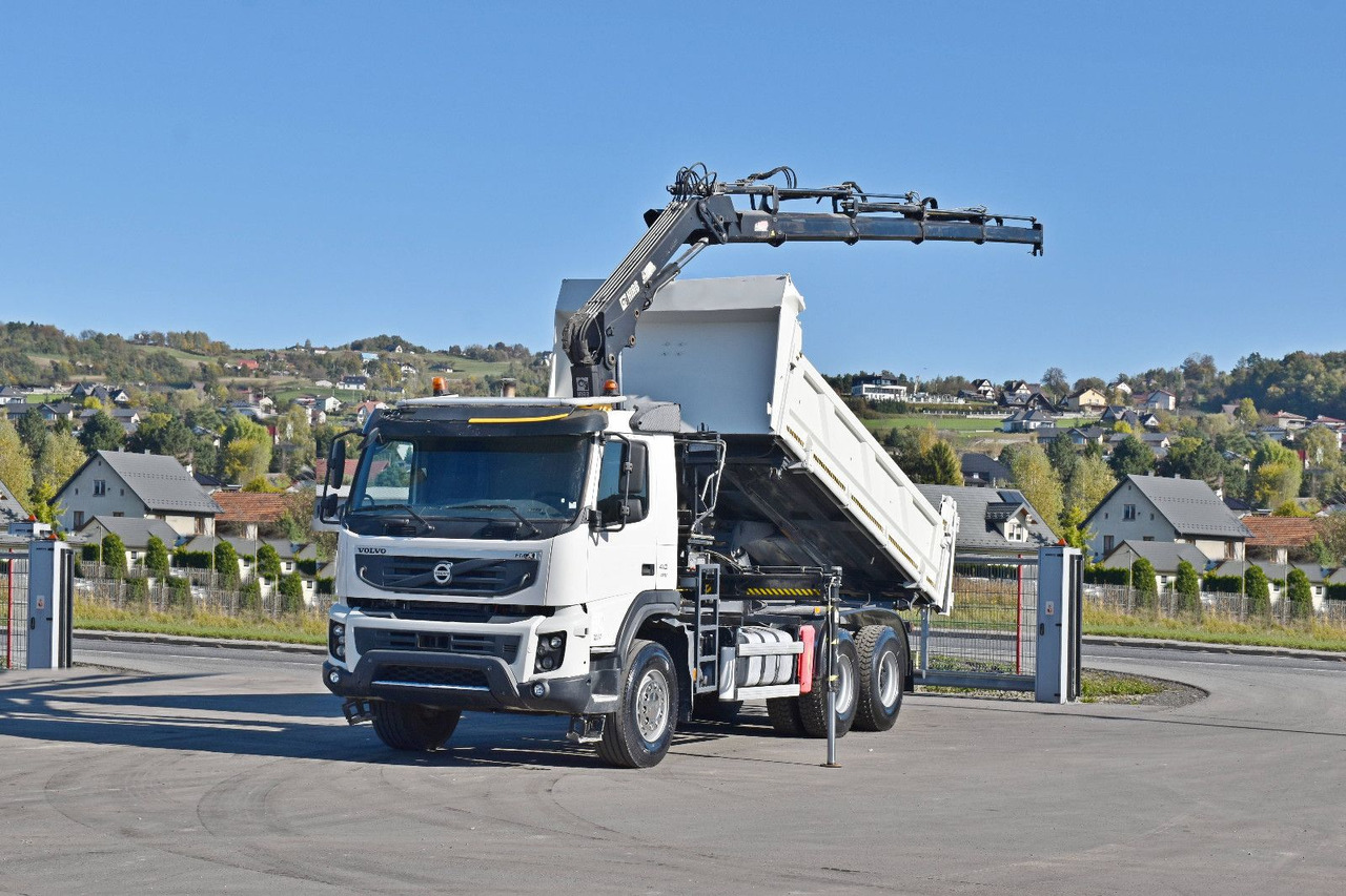 Volvo FMX 410 Kipper 5,20m*HIAB 122 D-4 HIDUO/FUNK*6x4 - Truk jungkit: gambar 2 Volvo FMX 410 Kipper 5,20m*HIAB 122 D-4 HIDUO/FUNK*6x4 - Truk jungkit: gambar 2