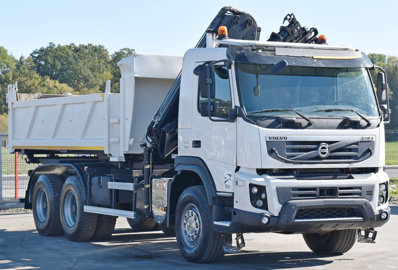 Volvo FMX 410 Kipper 5,20m*HIAB 122 D-4 HIDUO/FUNK*6x4 - Truk derek: gambar 4 Volvo FMX 410 Kipper 5,20m*HIAB 122 D-4 HIDUO/FUNK*6x4 - Truk derek: gambar 4