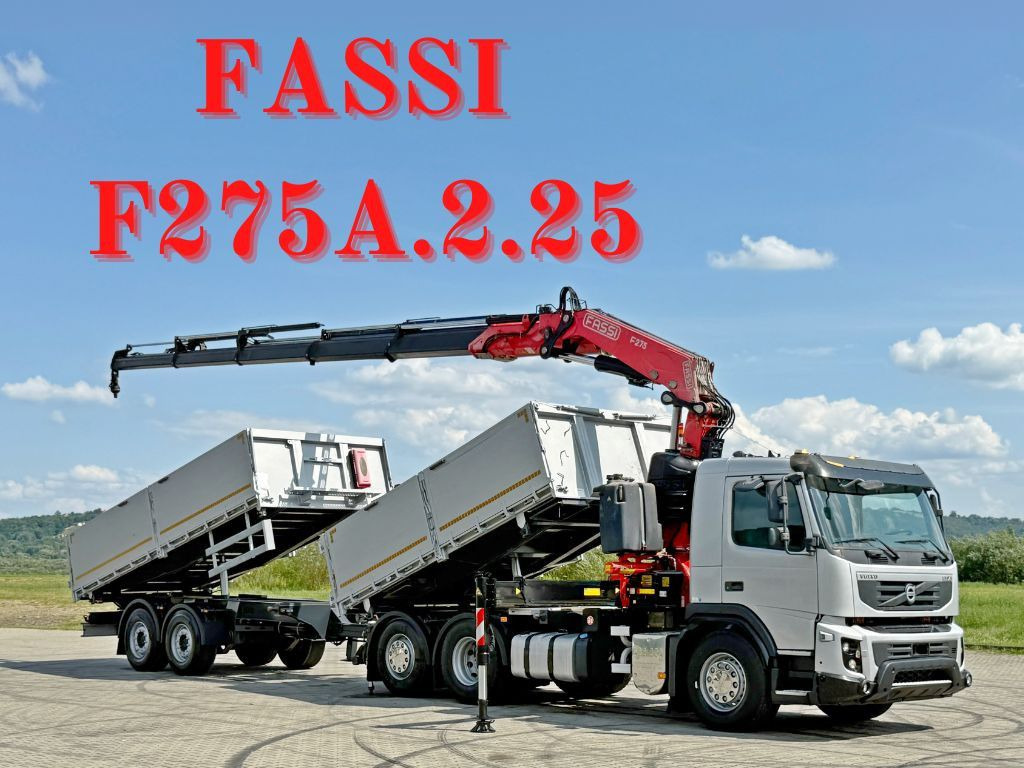 Volvo FMX 420* FASSI F275.2.25 + FUNK + Anhänger / TOP - Truk derek: gambar 1 Volvo FMX 420* FASSI F275.2.25 + FUNK + Anhänger / TOP - Truk derek: gambar 1
