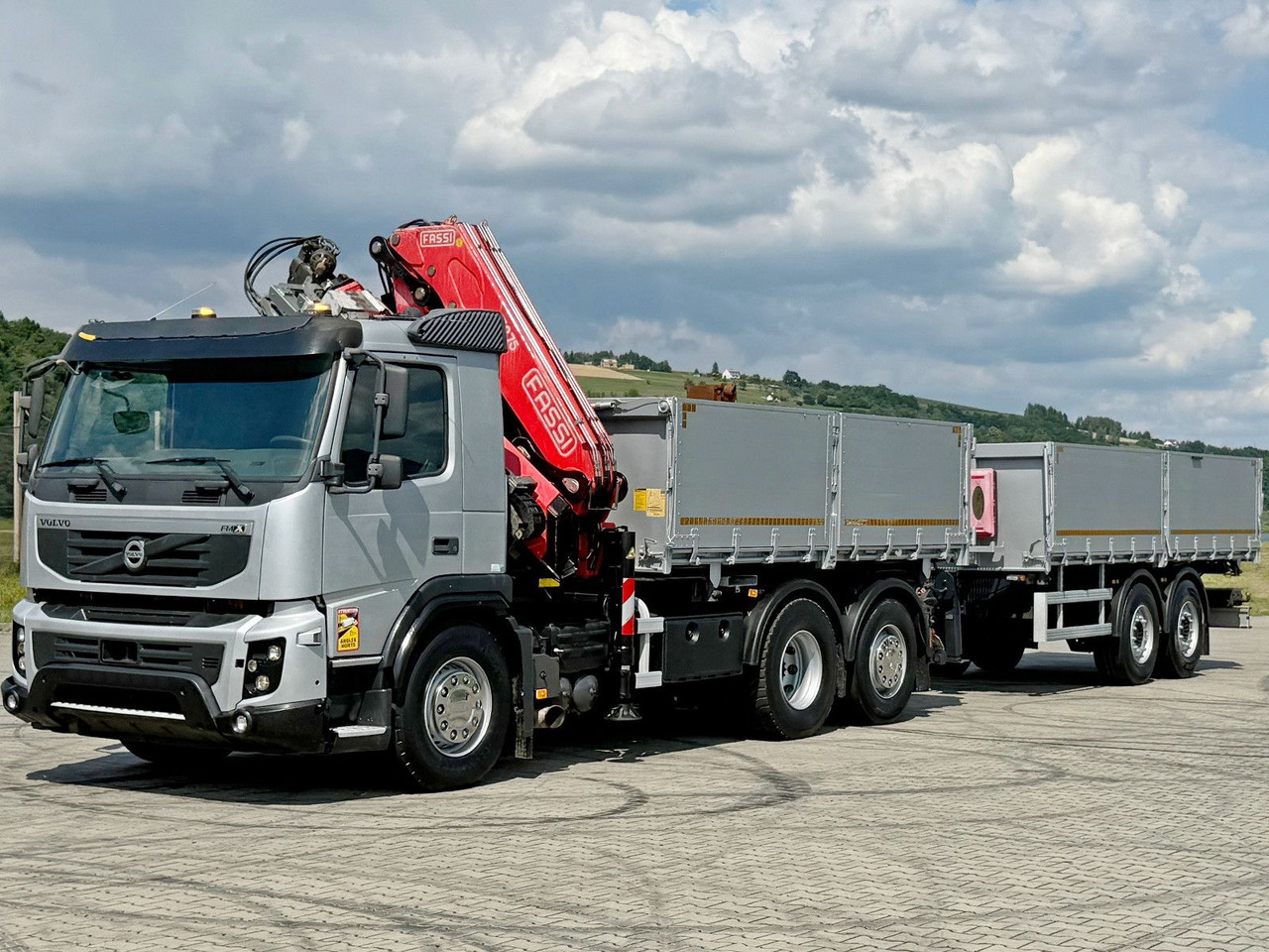 Volvo FMX 420* FASSI F275.2.25 + FUNK + Anhänger / TOP - Truk derek: gambar 5 Volvo FMX 420* FASSI F275.2.25 + FUNK + Anhänger / TOP - Truk derek: gambar 5