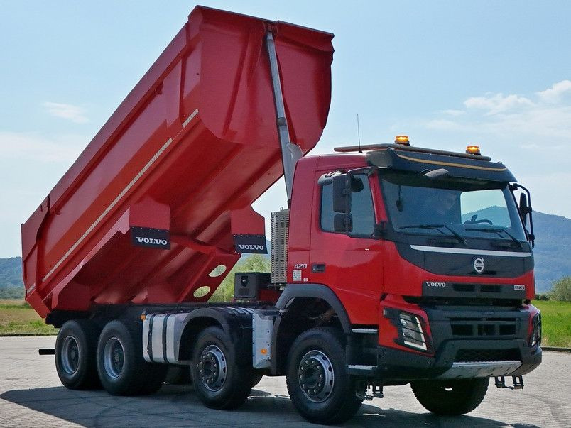 Volvo FMX 420 Kipper * TOPZUSTAND / 8x4 ! - Truk jungkit: gambar 4 Volvo FMX 420 Kipper * TOPZUSTAND / 8x4 ! - Truk jungkit: gambar 4
