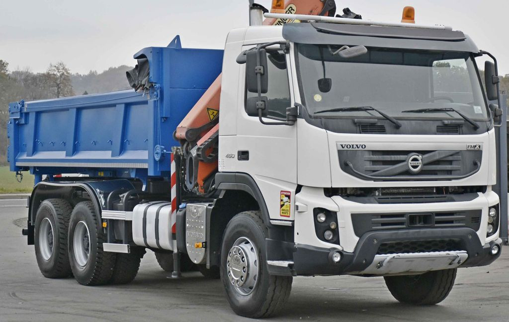 Volvo FMX 450 Kipper 5,10m *PK 14002-EH B/FUNK *6x4 - Truk derek, Truk jungkit: gambar 4 Volvo FMX 450 Kipper 5,10m *PK 14002-EH B/FUNK *6x4 - Truk derek, Truk jungkit: gambar 4