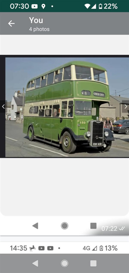 Bus tingkat 1949 Guy Arab back loader, half cab double decker: gambar 9 Bus tingkat 1949 Guy Arab back loader, half cab double decker: gambar 9