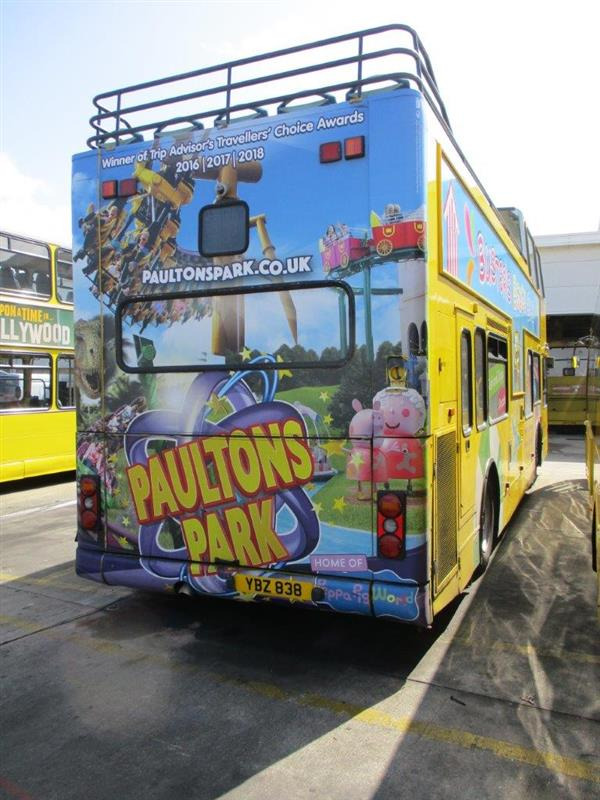 Bus tingkat 1999 Daf Semi Open top bus  Euro 4: gambar 7