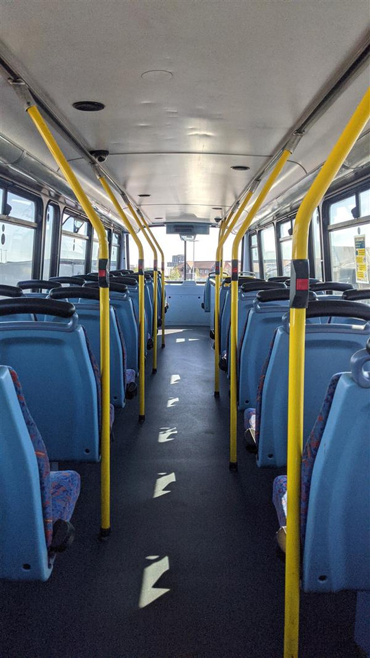 Bus tingkat 2001 Volvo B7, PSVAR,  74 seats with  belts.: gambar 6