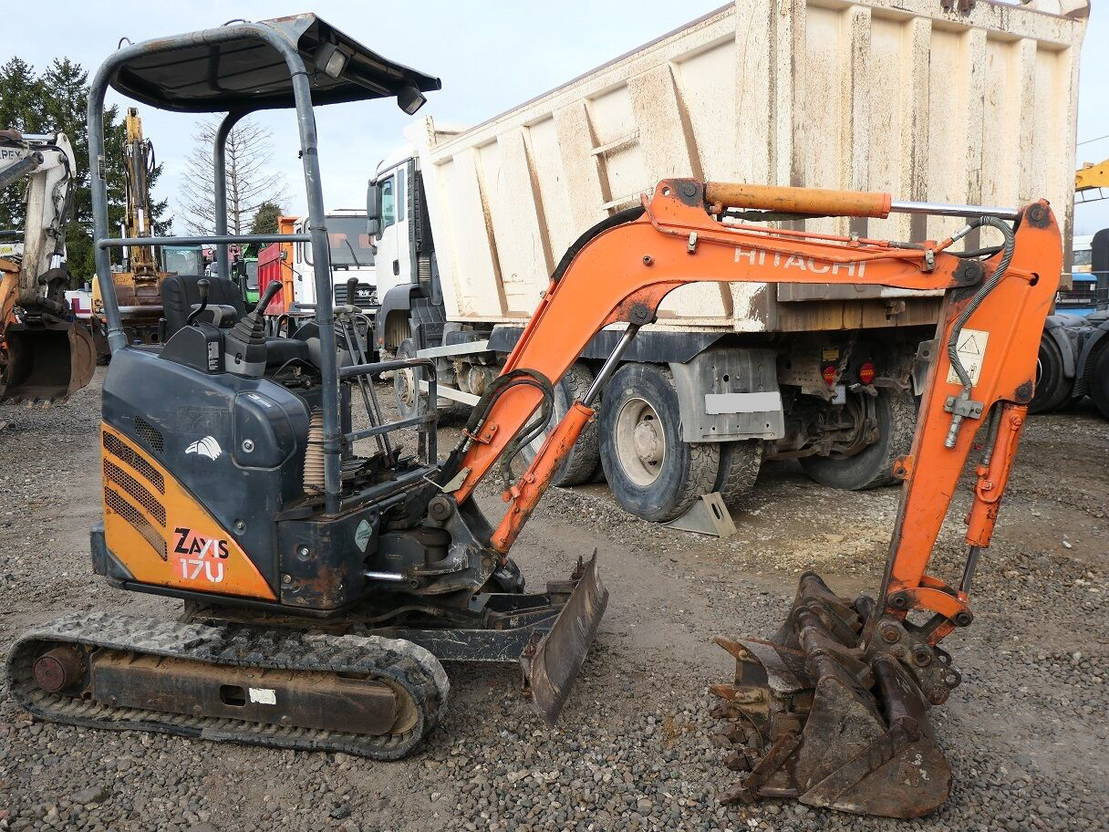 Hitachi ZX17 U-2 - Ekskavator mini: gambar 1 Hitachi ZX17 U-2 - Ekskavator mini: gambar 1