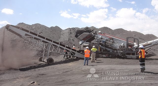 Liming 100-150 tph Mobile Screening Plant Mobile Vibrating Screen - Screener: gambar 2 Liming 100-150 tph Mobile Screening Plant Mobile Vibrating Screen - Screener: gambar 2