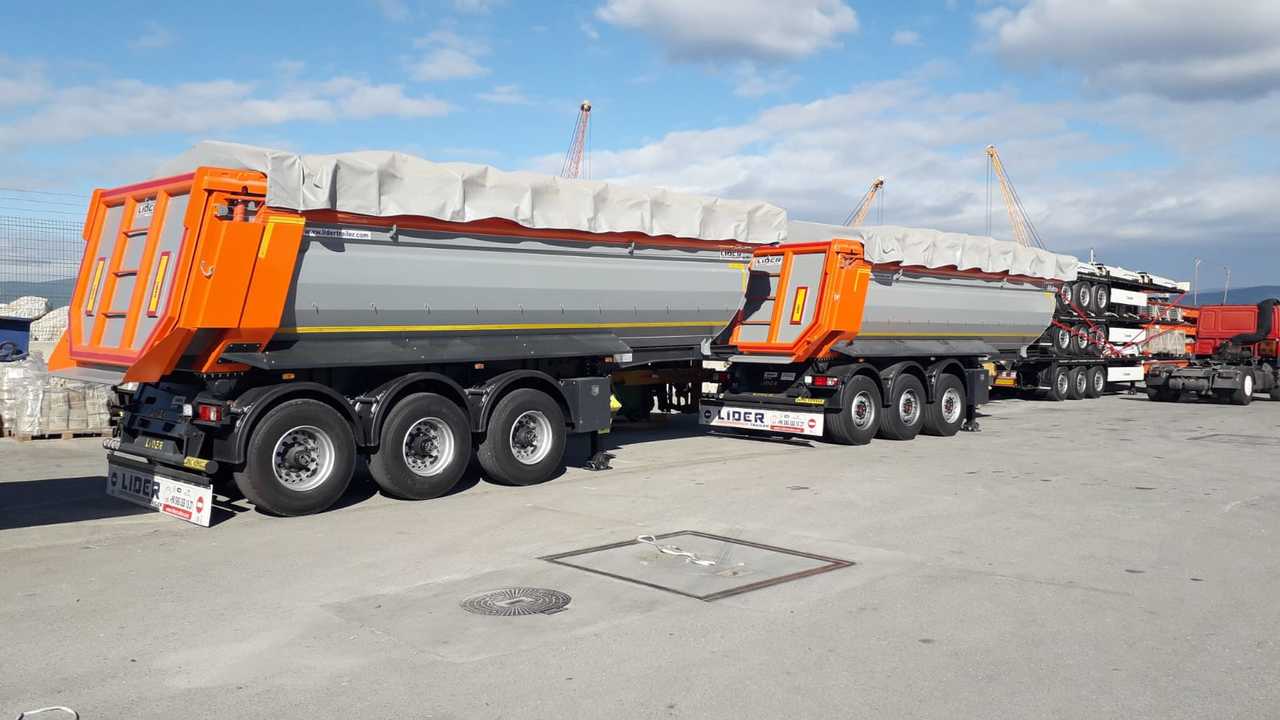 Semi-trailer jungkit untuk pengangkutan kayu baru LIDER 2024 MODELS YEAR NEW (MANUFACTURER COMPANY LIDER TRAILER & TANKER: gambar 11