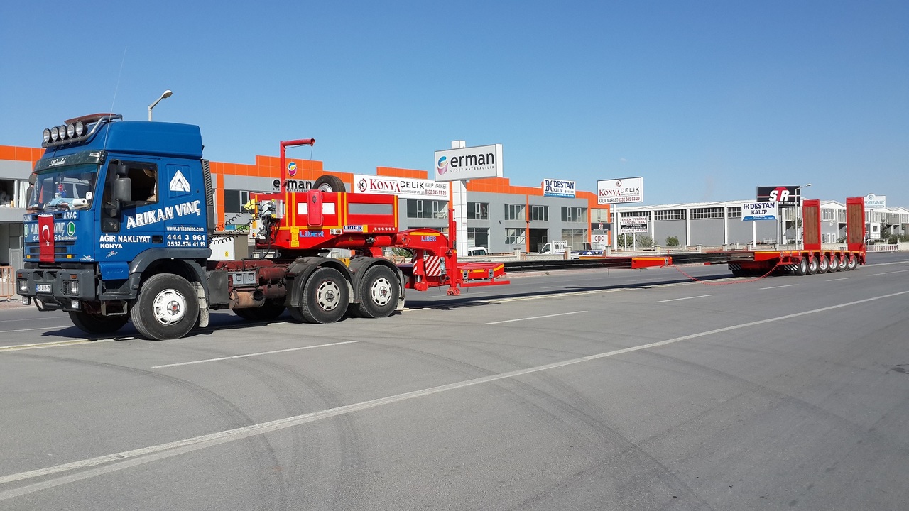 LIDER 2024 YEAR NEW MODELS containeer flatbes semi TRAILER FOR SALE - Semi-trailer low bed: gambar 2 LIDER 2024 YEAR NEW MODELS containeer flatbes semi TRAILER FOR SALE - Semi-trailer low bed: gambar 2