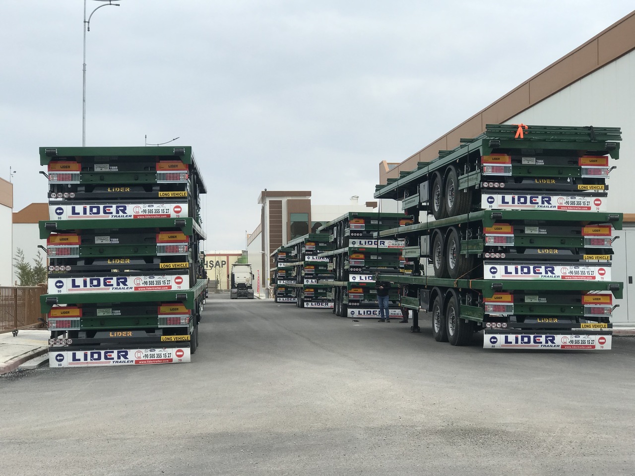 Semi-trailer pengangkut mobil baru LIDER 2025 MODEL NEW DIRECTLY FROM MANUFACTURER FACTORY AVAILABLE READ: gambar 8