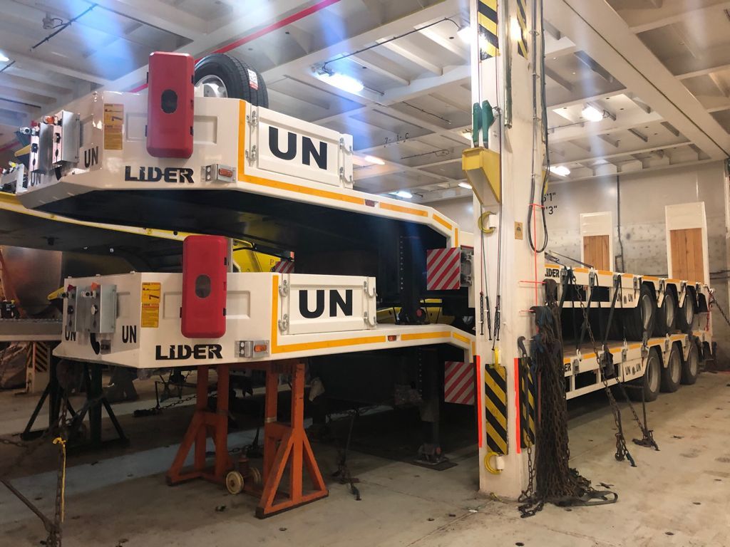 LIDER 2025 READY IN STOCK 50 TONS CAPACITY LOWBED - Semi-trailer low bed: gambar 2 LIDER 2025 READY IN STOCK 50 TONS CAPACITY LOWBED - Semi-trailer low bed: gambar 2