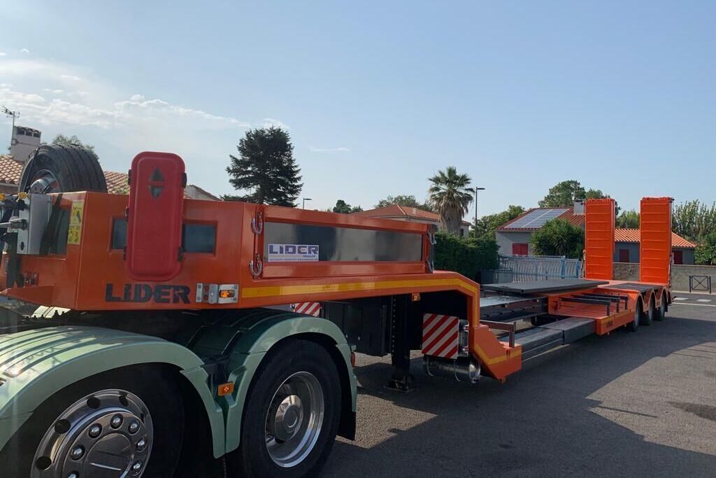 LIDER 2025 YEAR NEW LOWBED TRAILER FOR SALE (MANUFACTURER COMPANY) - Semi-trailer low bed: gambar 3 LIDER 2025 YEAR NEW LOWBED TRAILER FOR SALE (MANUFACTURER COMPANY) - Semi-trailer low bed: gambar 3