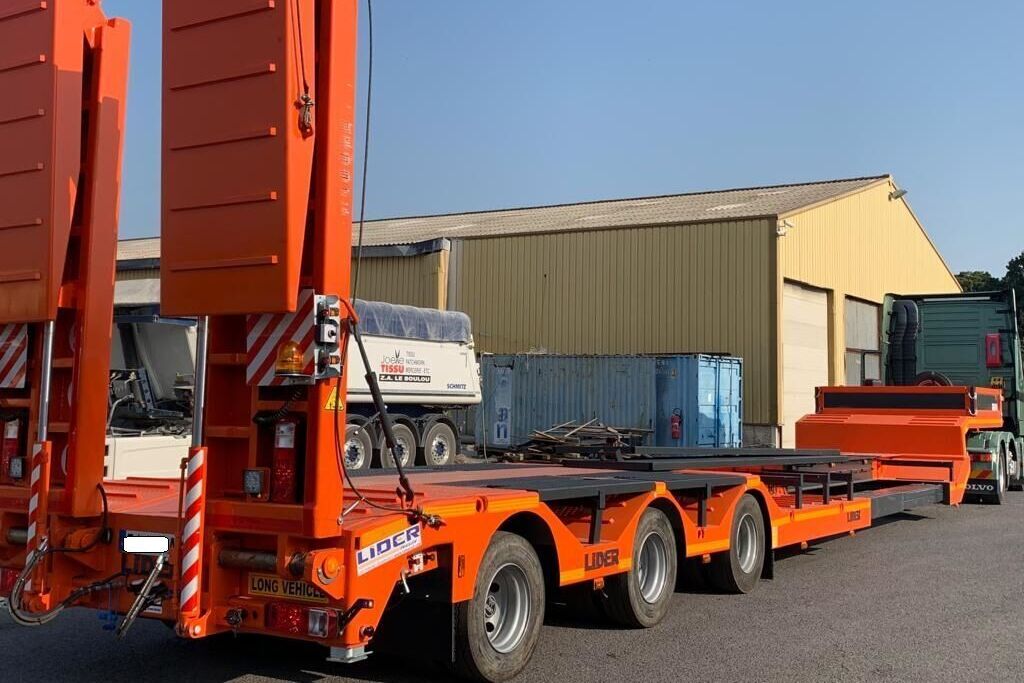 LIDER 2025 YEAR NEW LOWBED TRAILER FOR SALE (MANUFACTURER COMPANY) - Semi-trailer low bed: gambar 1 LIDER 2025 YEAR NEW LOWBED TRAILER FOR SALE (MANUFACTURER COMPANY) - Semi-trailer low bed: gambar 1