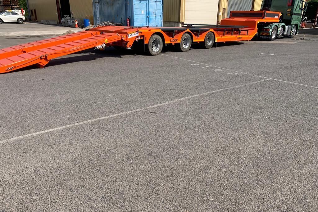 LIDER 2025 YEAR NEW LOWBED TRAILER FOR SALE (MANUFACTURER COMPANY) - Semi-trailer low bed: gambar 2 LIDER 2025 YEAR NEW LOWBED TRAILER FOR SALE (MANUFACTURER COMPANY) - Semi-trailer low bed: gambar 2