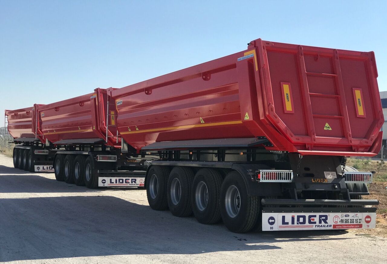 Semi-trailer jungkit baru LIDER 2025 YEAR NEW (MANUFACTURER COMPANY LIDER TRAILER & TANKER ): gambar 8