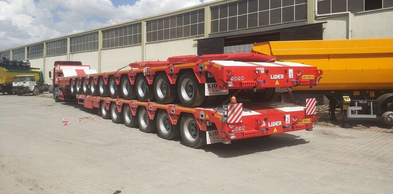LIDER 2025 model 150 Tons capacity Lowbed semi trailer - Semi-trailer low bed: gambar 1 LIDER 2025 model 150 Tons capacity Lowbed semi trailer - Semi-trailer low bed: gambar 1