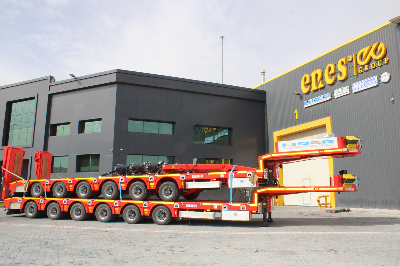 LIDER 2025 model 150 Tons capacity Lowbed semi trailer - Semi-trailer low bed: gambar 4 LIDER 2025 model 150 Tons capacity Lowbed semi trailer - Semi-trailer low bed: gambar 4
