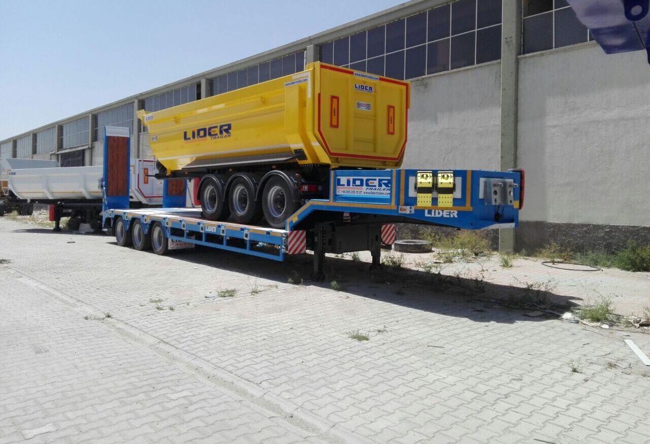 Semi-trailer low bed baru LIDER TRAILER  -ENES GROUP NEW remorque surbaissée 2024 YEAR (MANUFACTURER COMPANY): gambar 15