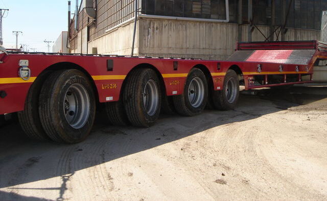 Semi-trailer low bed baru LIDER TRAILER  -ENES GROUP NEW remorque surbaissée 2024 YEAR (MANUFACTURER COMPANY): gambar 11