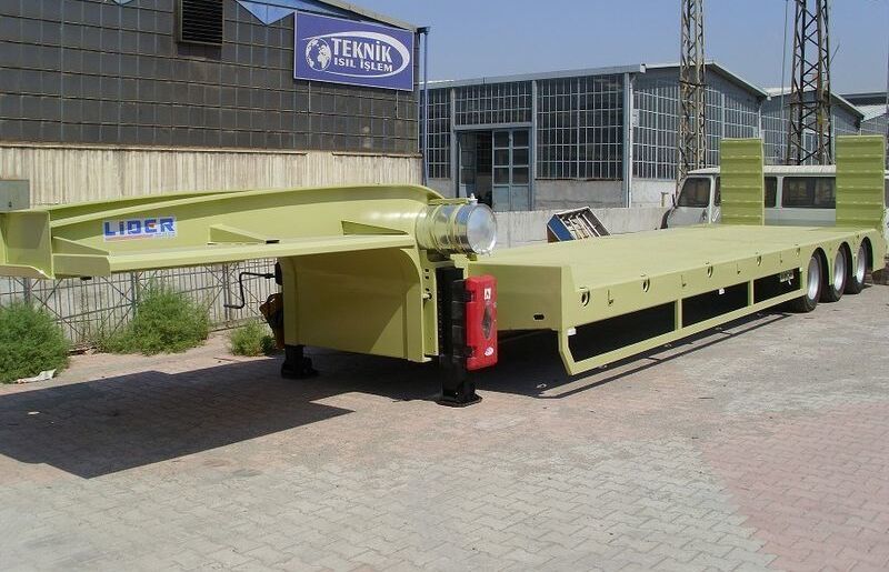 Semi-trailer low bed baru LIDER TRAILER  -ENES GROUP NEW remorque surbaissée 2024 YEAR (MANUFACTURER COMPANY): gambar 8