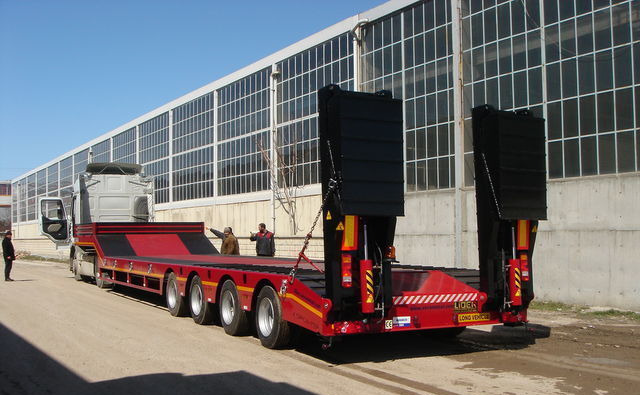 Semi-trailer low bed baru LIDER TRAILER  -ENES GROUP NEW remorque surbaissée 2025 YEAR (MANUFACTURER COMPANY): gambar 6