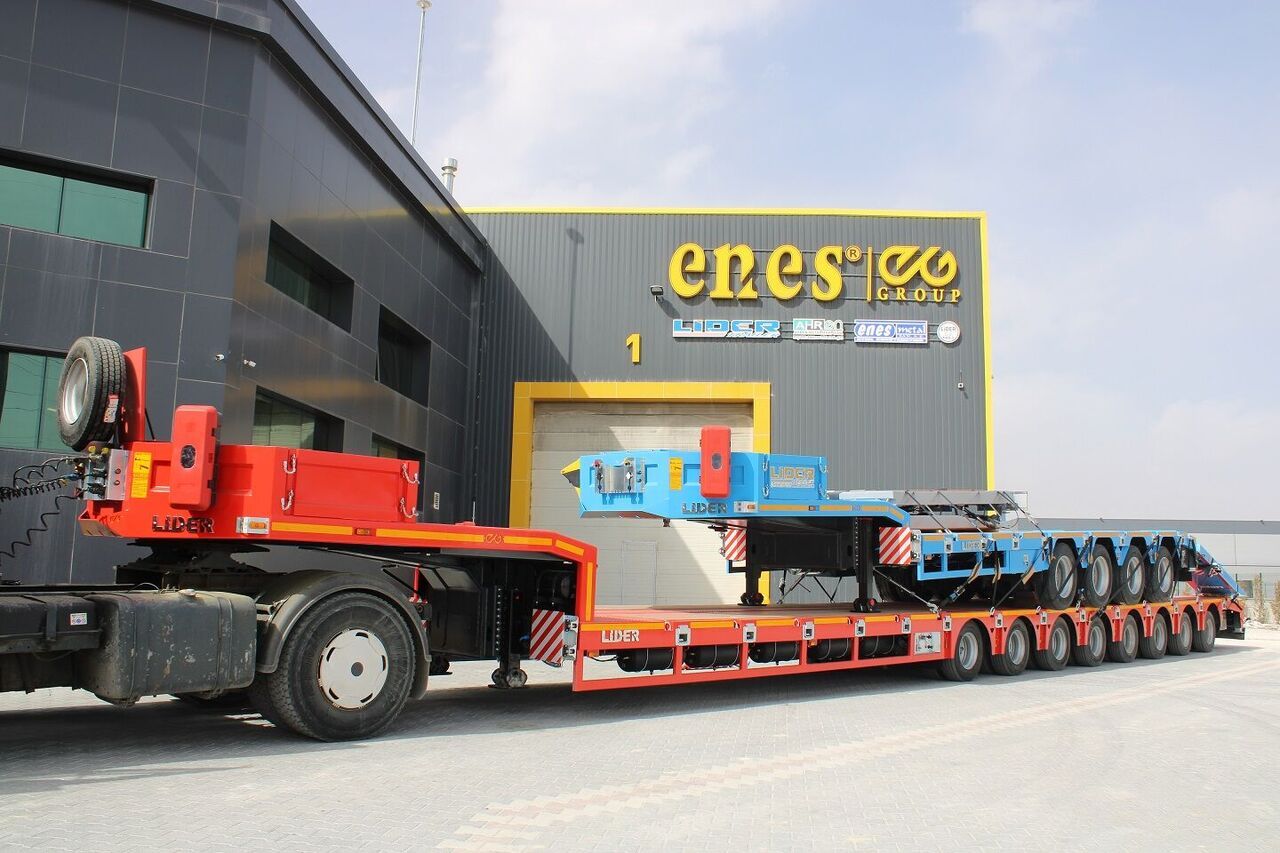 Lider 2026 NEW 150 Tons capacity Lowbed semi trailer - Semi-trailer low bed: gambar 1 Lider 2026 NEW 150 Tons capacity Lowbed semi trailer - Semi-trailer low bed: gambar 1