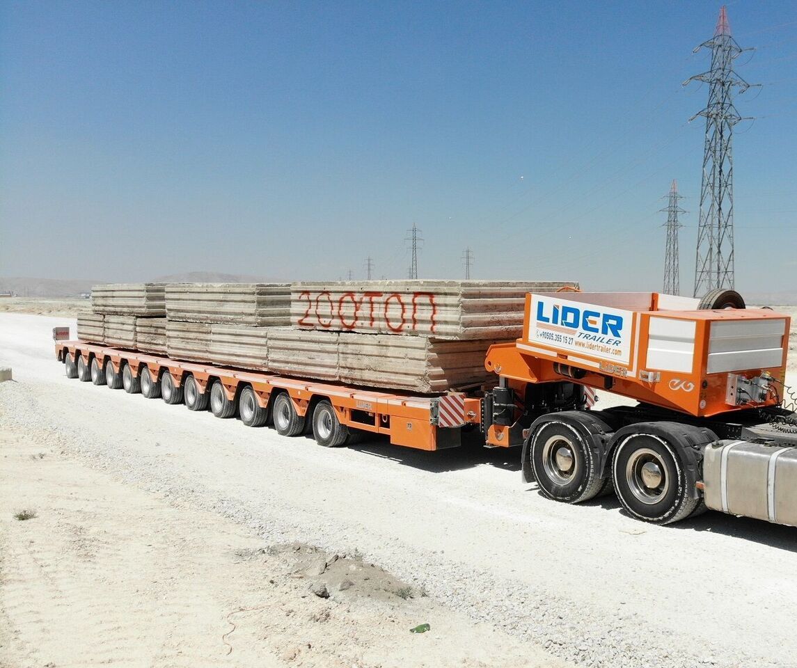 Lider LIDER 2026 NEW UNUSED l 200 TONS CAPACITY New Productions Direct - Semi-trailer low bed: gambar 1 Lider LIDER 2026 NEW UNUSED l 200 TONS CAPACITY New Productions Direct - Semi-trailer low bed: gambar 1
