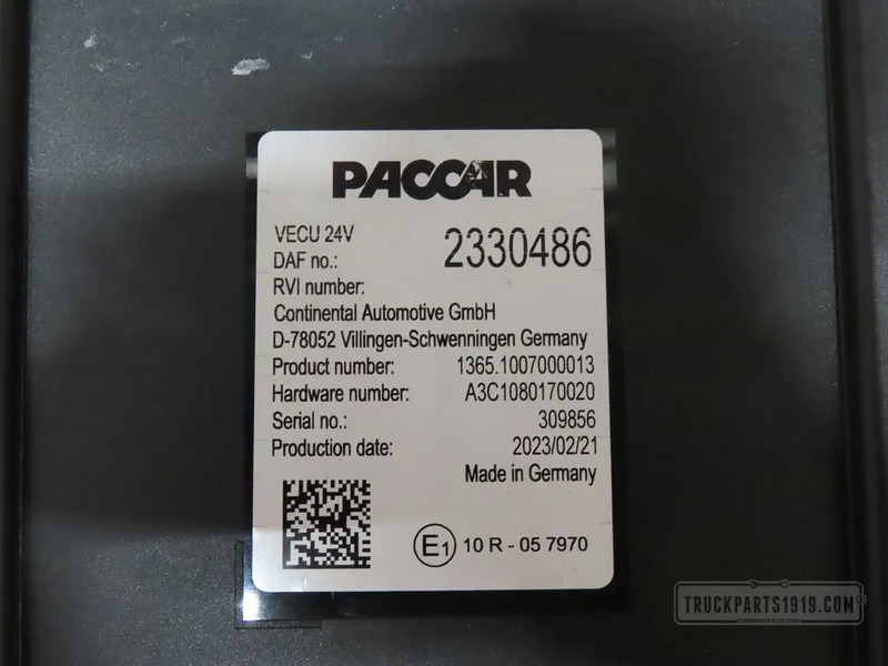 DAF 2330486 VECU Regeleenheid - ECU untuk Truk: gambar 2 DAF 2330486 VECU Regeleenheid - ECU untuk Truk: gambar 2