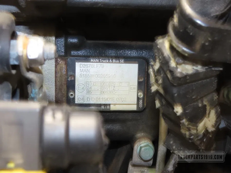 MAN Motor D2676LF79 E6 - Mesin untuk Truk: gambar 3 MAN Motor D2676LF79 E6 - Mesin untuk Truk: gambar 3