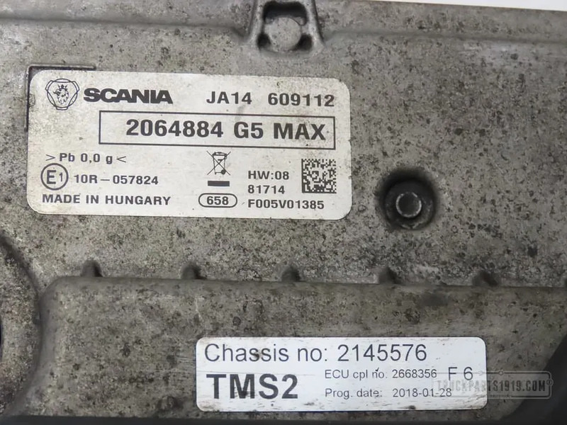 Scania 2668356 Versnellingsbak regeleenheid T - ECU untuk Truk: gambar 2 Scania 2668356 Versnellingsbak regeleenheid T - ECU untuk Truk: gambar 2