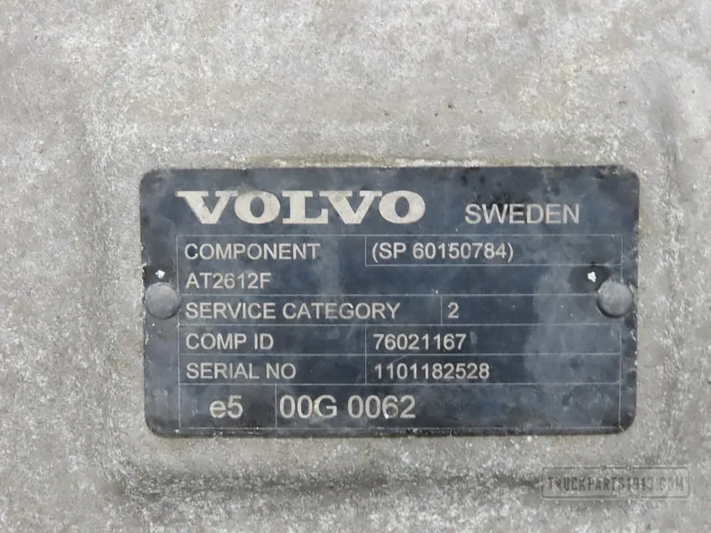 Volvo 60150784 Versnellingsbak AT2612F Volvo - Gearbox untuk Truk: gambar 3 Volvo 60150784 Versnellingsbak AT2612F Volvo - Gearbox untuk Truk: gambar 3