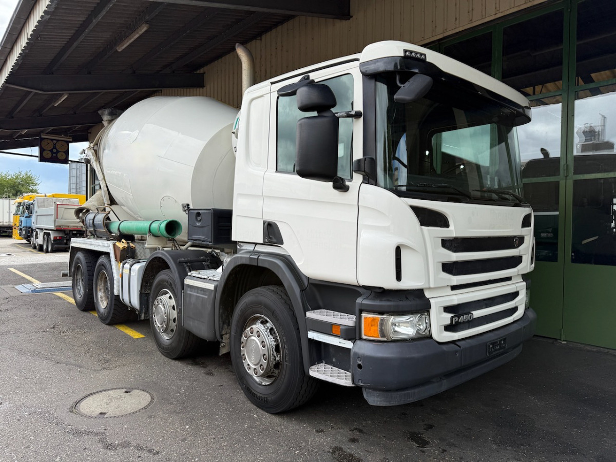 SCANIA P450 8x4 - Truk pengaduk beton: gambar 1 SCANIA P450 8x4 - Truk pengaduk beton: gambar 1