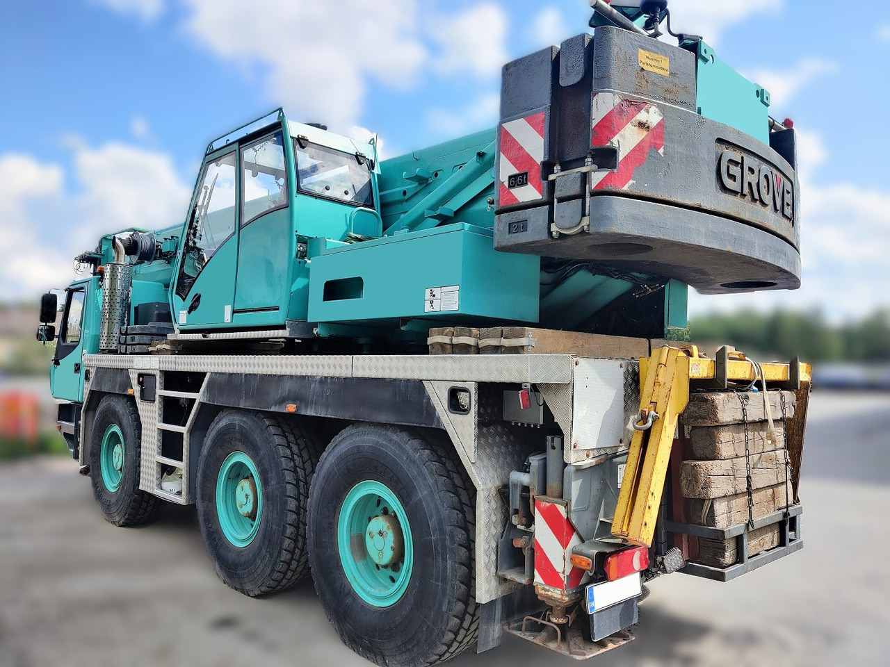 Grove GMK 3055 - Derek bergerak: gambar 2 Grove GMK 3055 - Derek bergerak: gambar 2