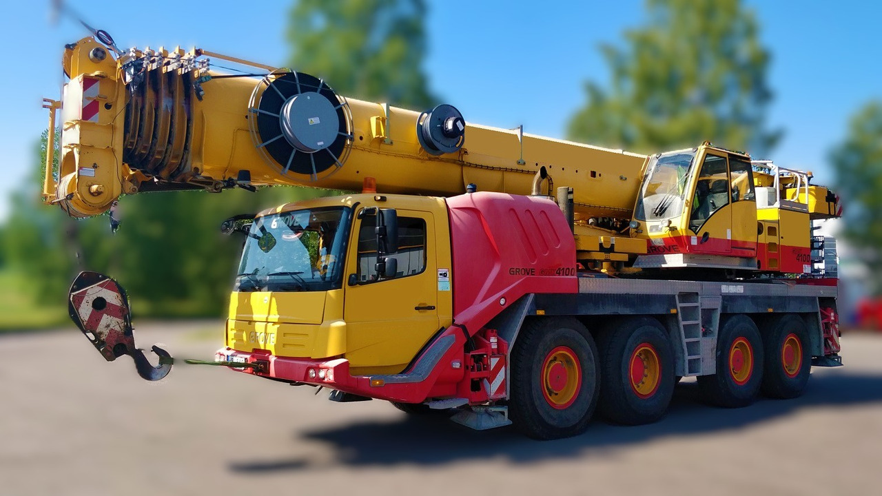 Grove GMK 4100 - Derek bergerak: gambar 1 Grove GMK 4100 - Derek bergerak: gambar 1