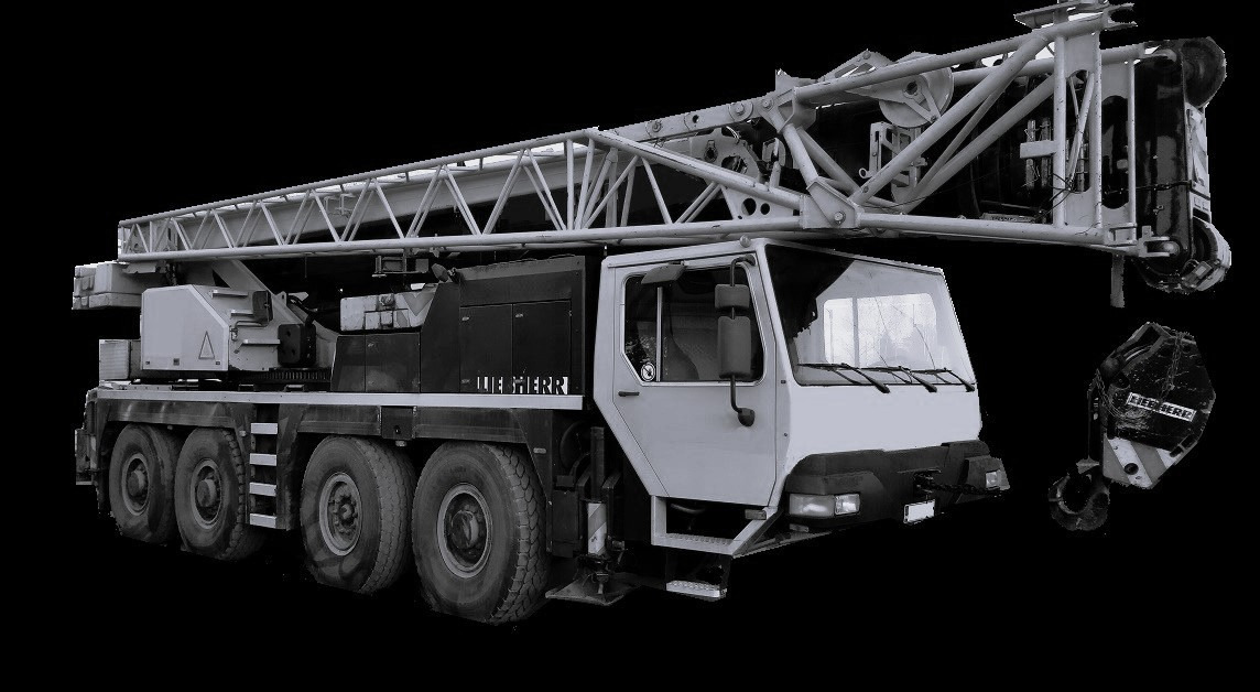 Liebherr LTM 1080-1 - Derek semua medan: gambar 1 Liebherr LTM 1080-1 - Derek semua medan: gambar 1