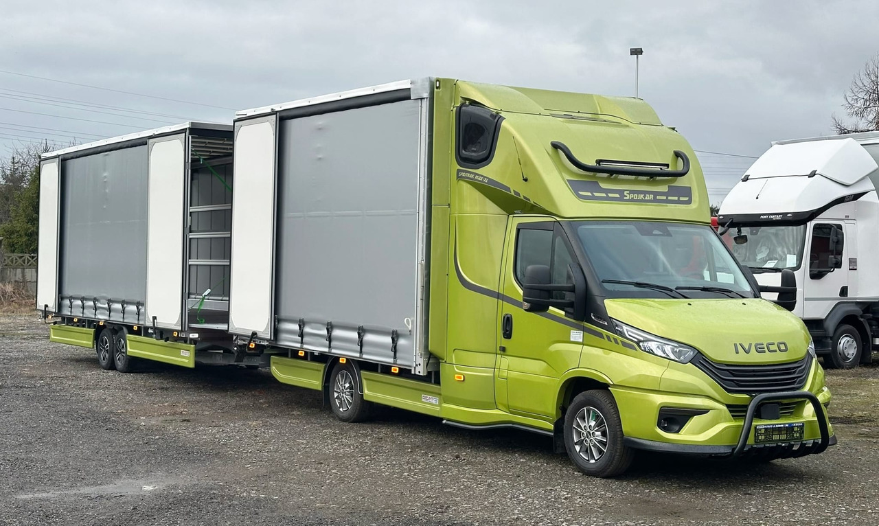 IVECO 35S18 A8 - Van dengan terpal samping, Van kombi: gambar 2 IVECO 35S18 A8 - Van dengan terpal samping, Van kombi: gambar 2