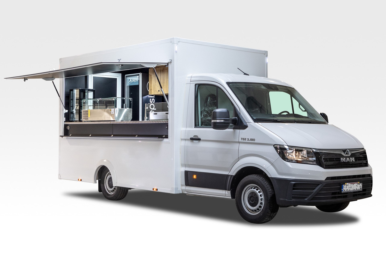 MAN TGE 3.180 Foodtruck Sofort verfügbar - Truk penjual: gambar 2 MAN TGE 3.180 Foodtruck Sofort verfügbar - Truk penjual: gambar 2