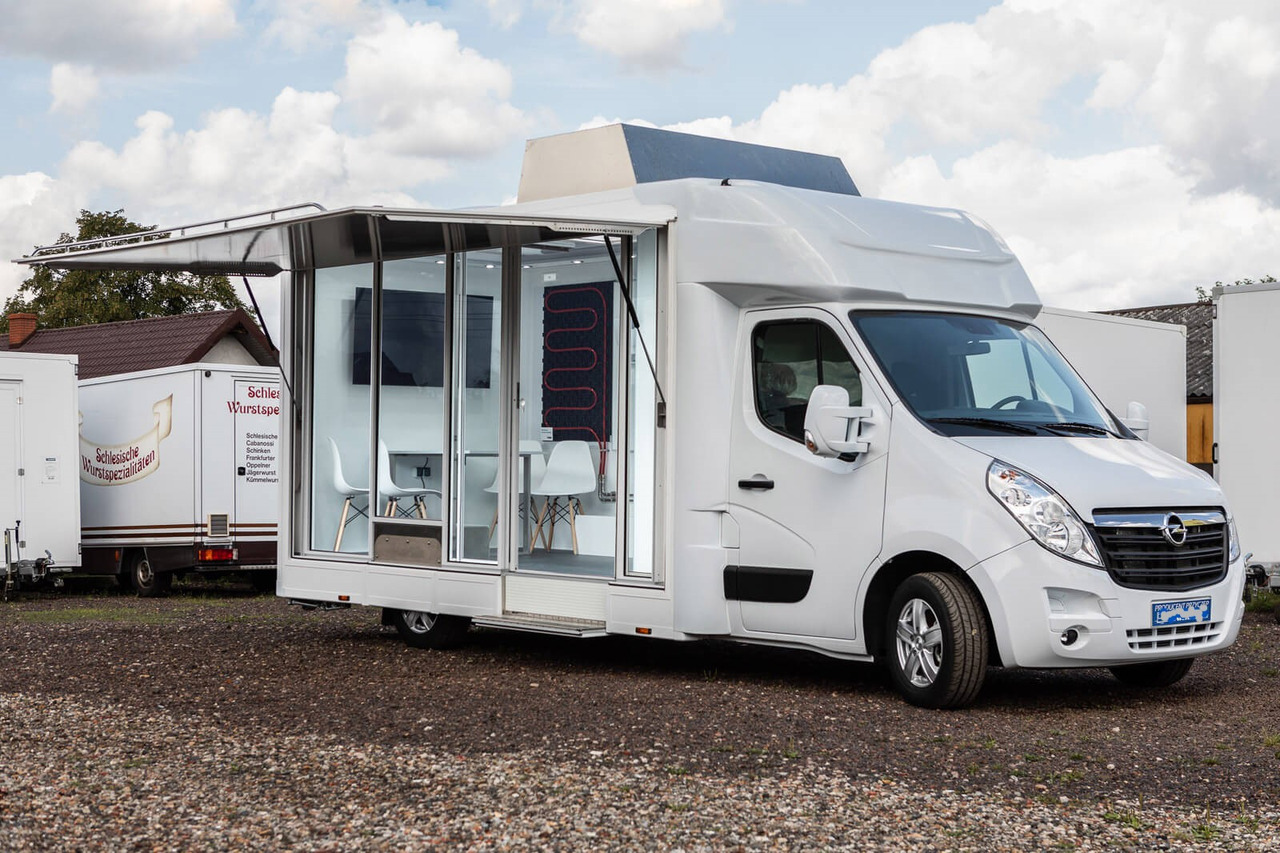 Renault Master 165 Messefahrzeug - Truk penjual: gambar 1 Renault Master 165 Messefahrzeug - Truk penjual: gambar 1