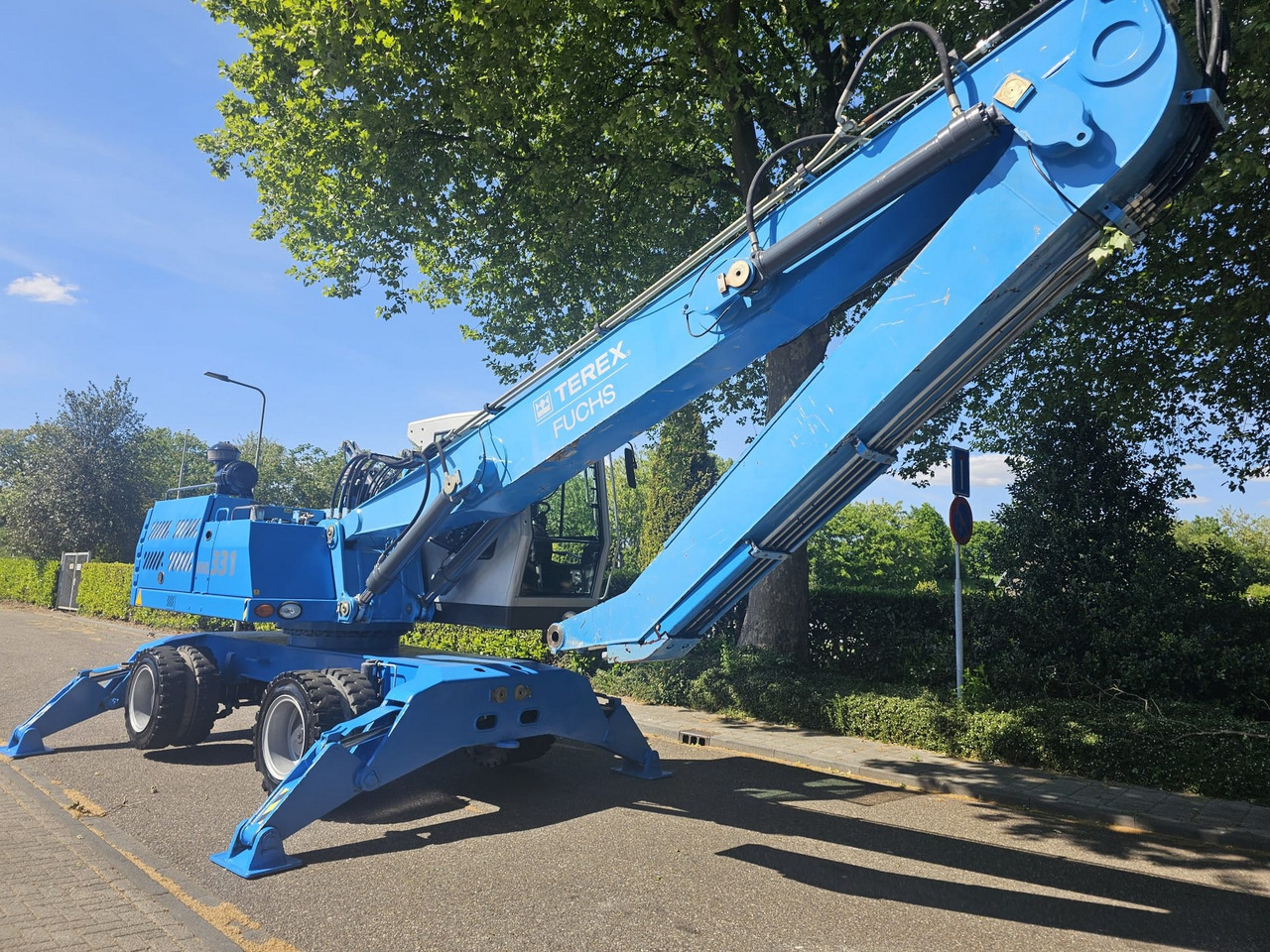 Mesin pengisi Fuchs MHL 331 Material Handler: gambar 10
