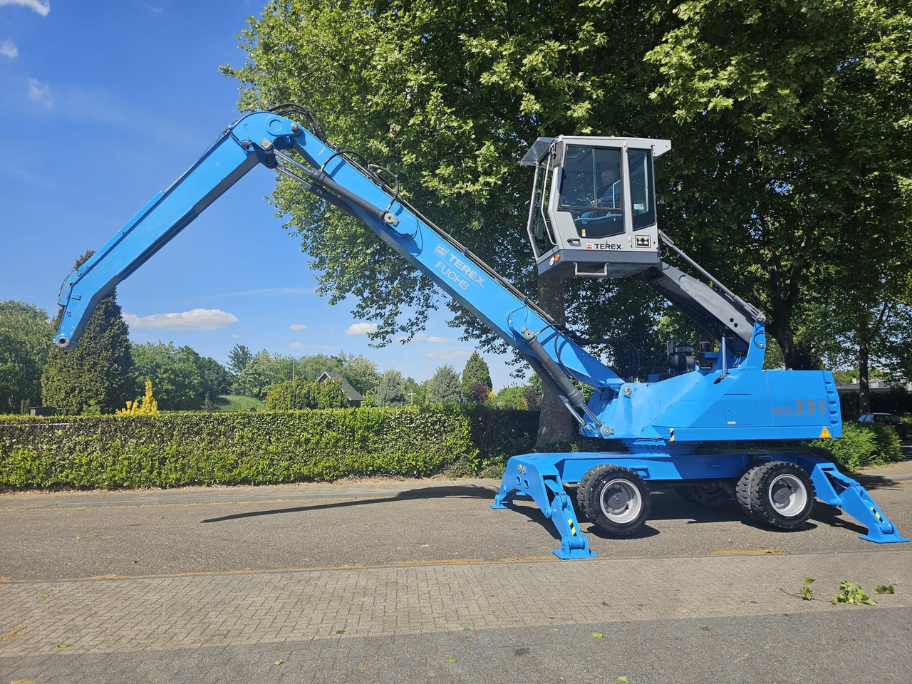 Mesin pengisi Fuchs MHL 331 Material Handler: gambar 9