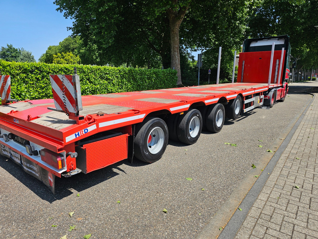 HRD SPTM4N Mega Telesopic - Semi-trailer flatbed: gambar 4 HRD SPTM4N Mega Telesopic - Semi-trailer flatbed: gambar 4