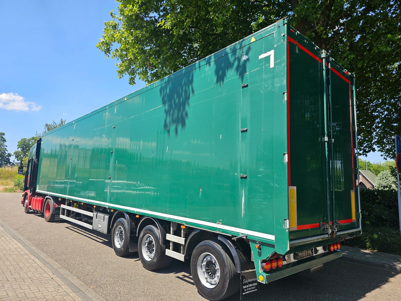Knapen K200 With Steering Axle - Semi-trailer dengan lantai berjalan: gambar 2 Knapen K200 With Steering Axle - Semi-trailer dengan lantai berjalan: gambar 2