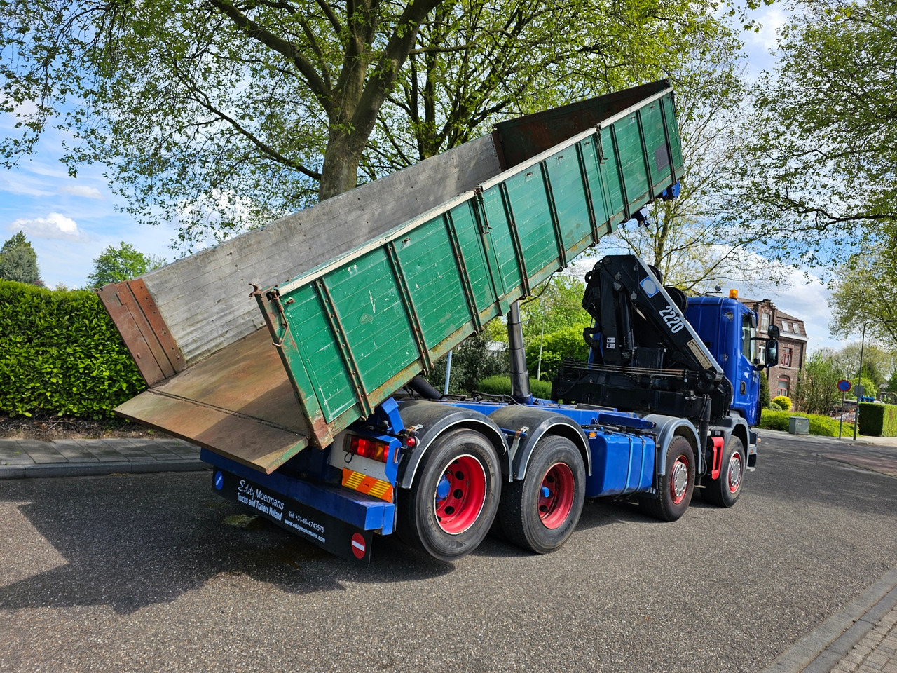 Truk derek Scania R 124G 420 8x2: gambar 7 Truk derek Scania R 124G 420 8x2: gambar 7