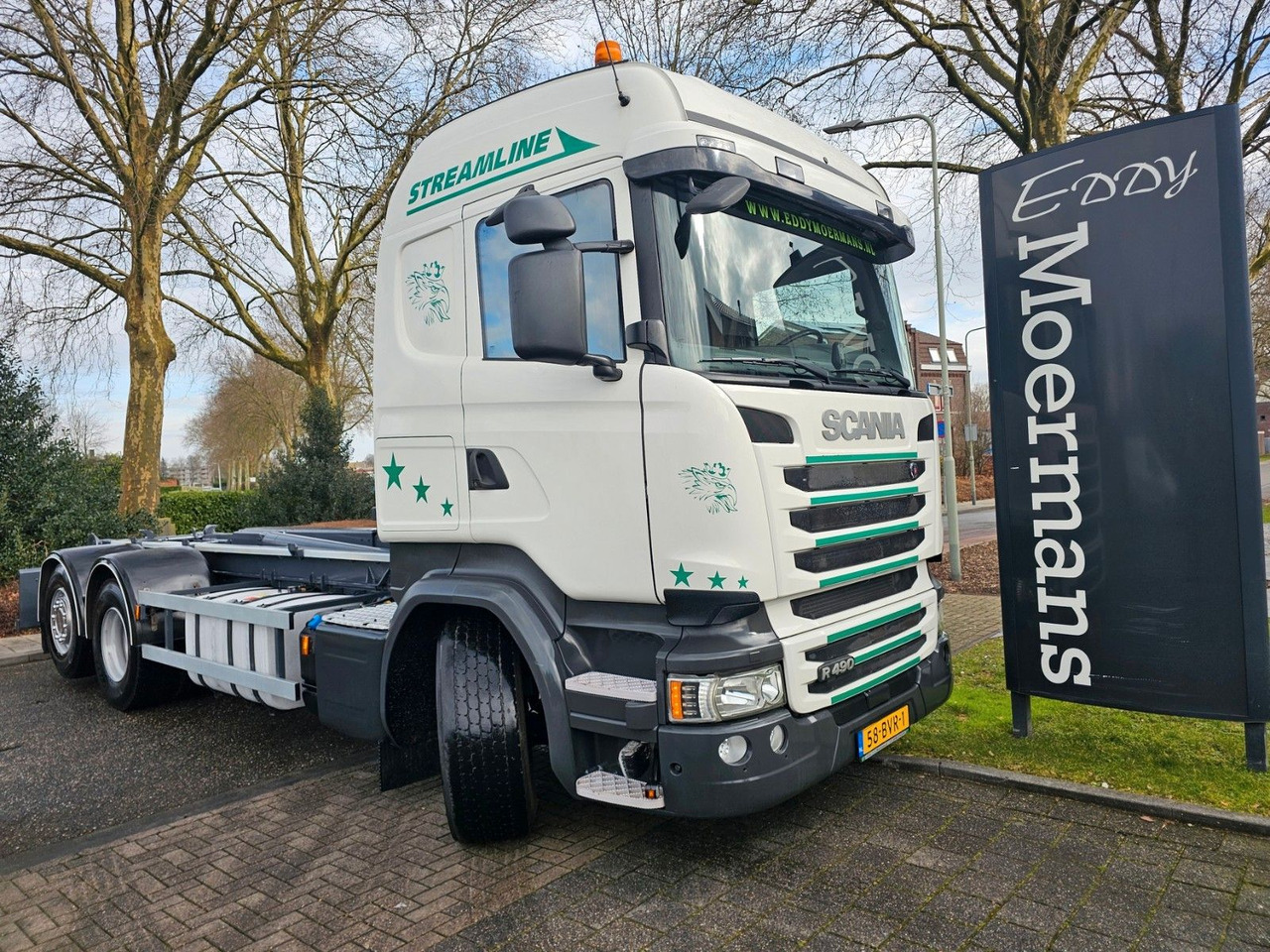 Scania R490 Highline Abrollkipper - Hook lift: gambar 1 Scania R490 Highline Abrollkipper - Hook lift: gambar 1