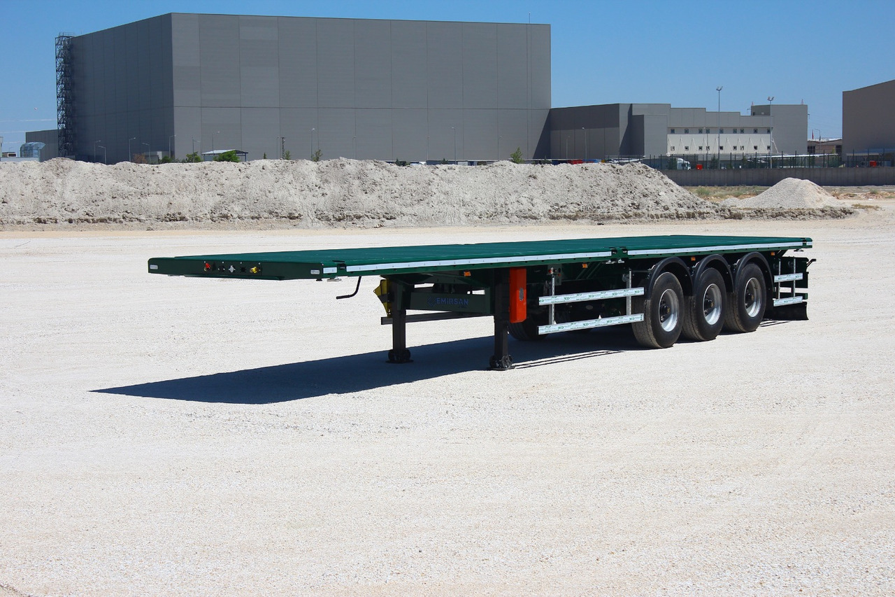 EMIRSAN Immediate Delivery From Stock 13.60 METER FLATBED - Semi-trailer flatbed: gambar 1 EMIRSAN Immediate Delivery From Stock 13.60 METER FLATBED - Semi-trailer flatbed: gambar 1