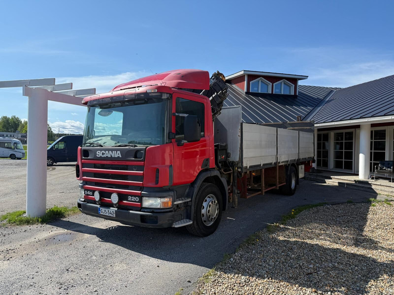 Scania P94D - Truk flatbed, Truk derek: gambar 1 Scania P94D - Truk flatbed, Truk derek: gambar 1